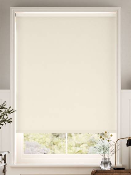 Sevilla Blackout Cottage Cream Roller Blind thumbnail image
